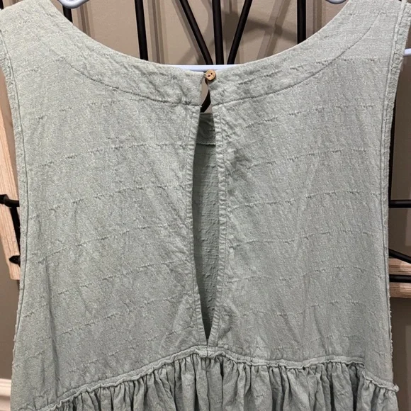 Elegant Sleeveless Mint Dress Free People Large - Picture 8 of 12